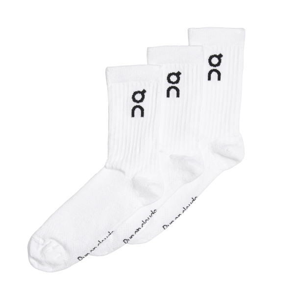 On Logo Sock 3-Pack White | Ponožky | SWIXstore
