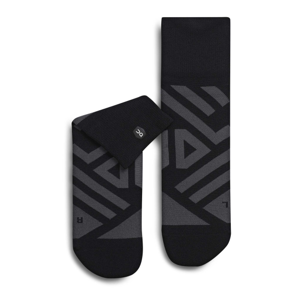 On Performance Mid Sock Black/Shadow | Ponožky | SWIXstore