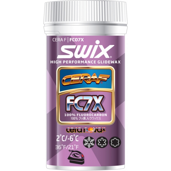 Swix Cera F Powder - fluorkarbónový prášok a urýchlovač