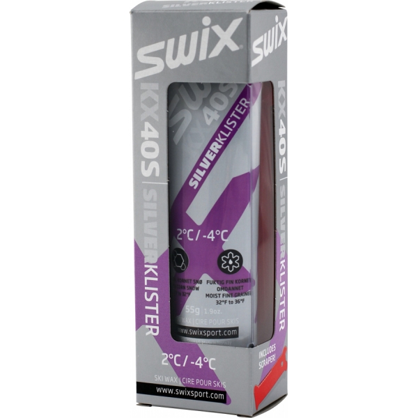 Swix Klister fialovo-strieborný - klistre na bežky