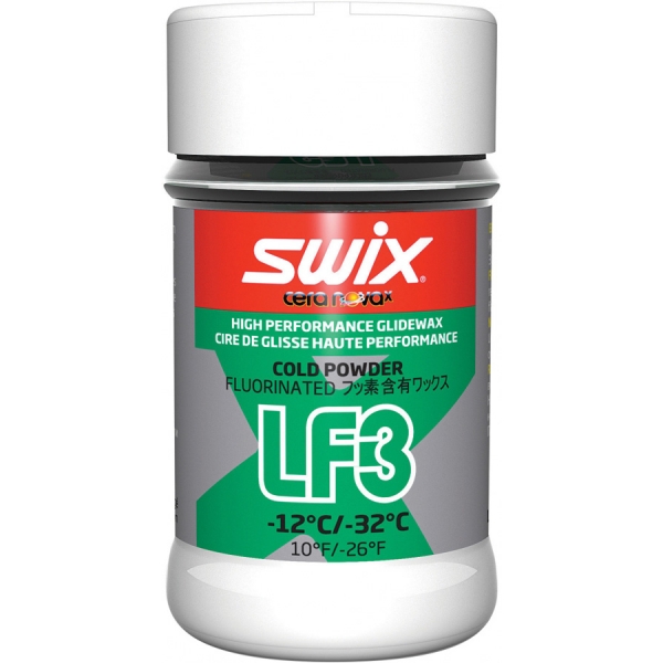 Swix Sklzný vosk LF3X - nízkofluórový vosk na lyže
