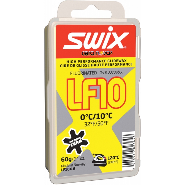 Swix Sklzný vosk LF10X - nízkofluórový vosk na lyže