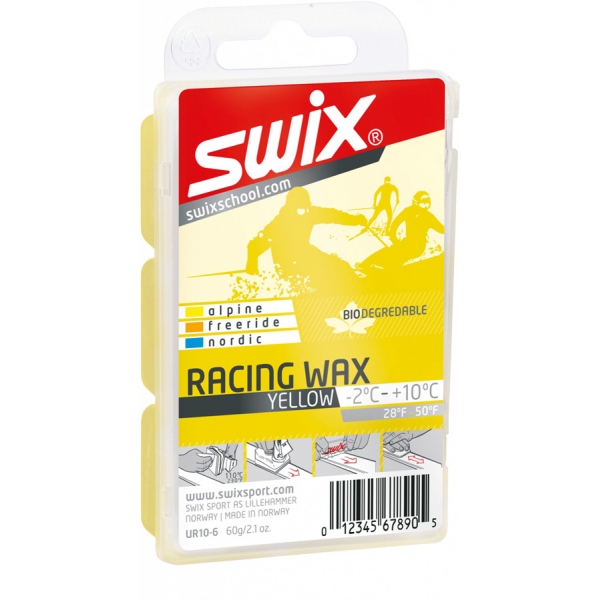 Swix Pretekový vosk, žltý - easy sklzný vosk