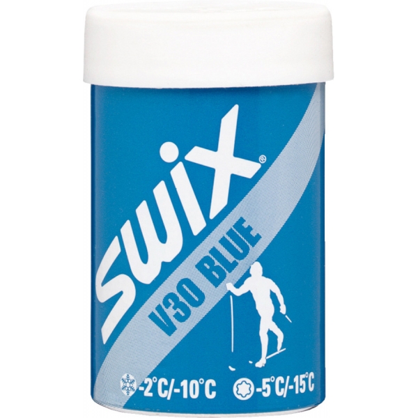 Swix Vosk V30 Modrý - stúpacie vosky na bežky