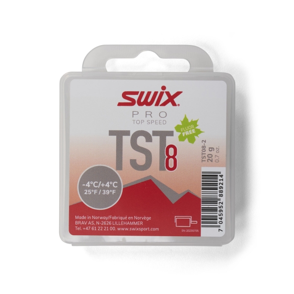 Swix Sklzný vosk Top Speed Turbo 8 - fluorkarbónový prášok a urýchlovač