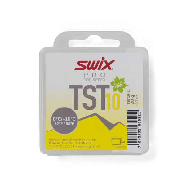 Swix Sklzný vosk Top Speed Turbo 10 - fluorkarbónový prášok a urýchlovač