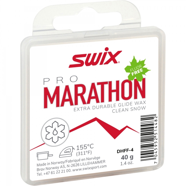 Swix Sklzný vosk Marathon - vysokofluórové vosky na bežky