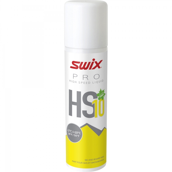 Swix Tekutý sklzný vosk High Speed HS10 - nízkofluórový vosk na lyže