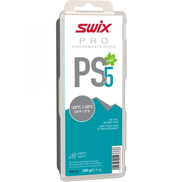 Swix Sklzný vosk Pure Speed PS05 - hydrokarbónový vosk