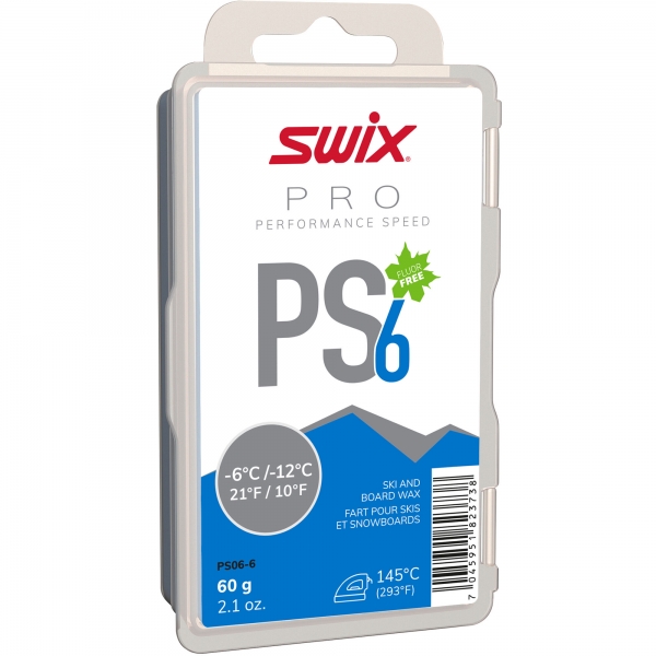 Swix Sklzný vosk Pure Speed PS06 - hydrokarbónový vosk