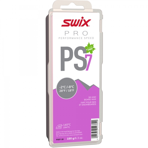 Swix Sklzný vosk Pure Speed PS07 - hydrokarbónový vosk
