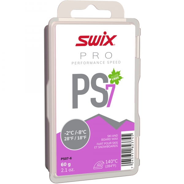 Swix Sklzný vosk Pure Speed PS07 - hydrokarbónový vosk