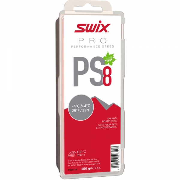 Swix Sklzný vosk Pure Speed PS08 - hydrokarbónový vosk