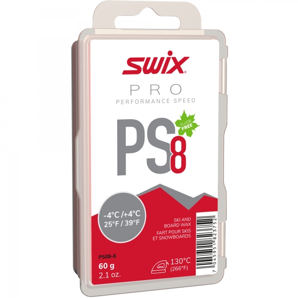 Swix Sklzný vosk Pure Speed PS08 - hydrokarbónový vosk