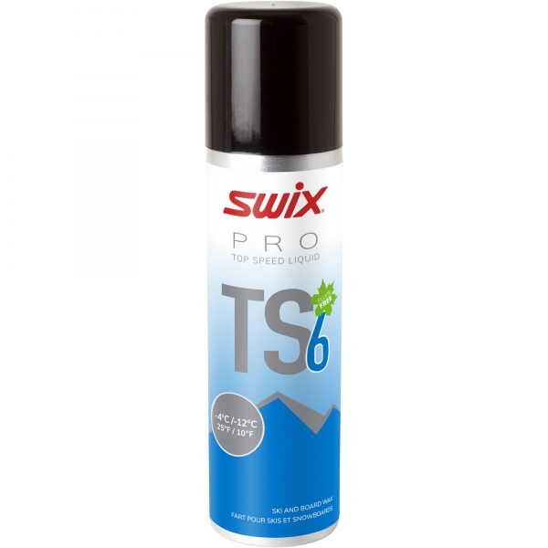 Swix Tekutý sklzný vosk Top Speed TS6 - vysokofluórové vosky na bežky