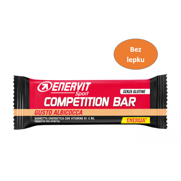 ENERVIT ENERVIT Competition Bar - marhuľa | Športová výživa | SWIXstore
