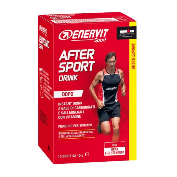 ENERVIT ENERVIT After Sport Drink - 10x 15g - citron | Iontové nápoje | SWIXstore