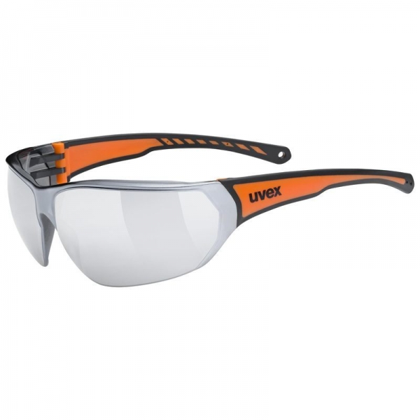 Uvex uvex sportstyle 204 black orange s3 | Športové slnečné okuliare | SWIXstore