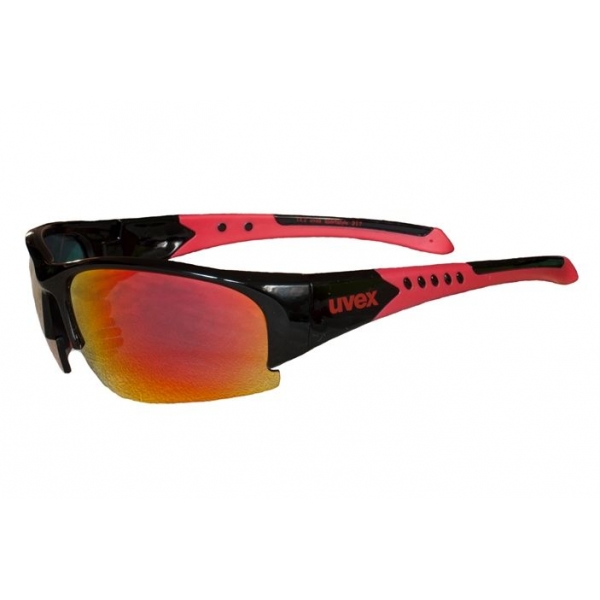 Uvex športové okuliare uvex sportstyle 217 black red | Športové slnečné okuliare | SWIXstore