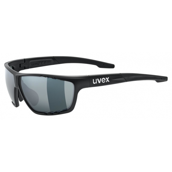 Uvex uvex sportstyle 706 CV black mat/silver S3 | Športové slnečné okuliare | SWIXstore