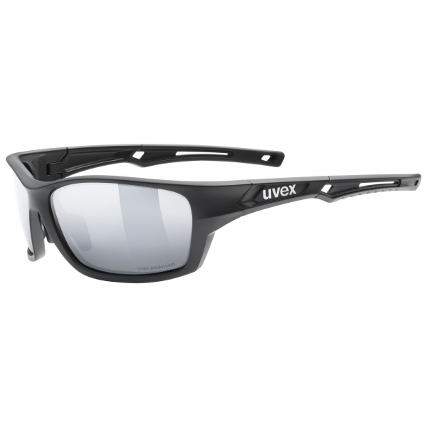 Uvex uvex sportstyle 232 pola black s3 | Športové slnečné okuliare | SWIXstore
