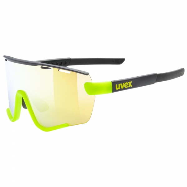 Uvex uvex sportstyle 236 set black yellow mat s2, s0 | Športové slnečné okuliare | SWIXstore