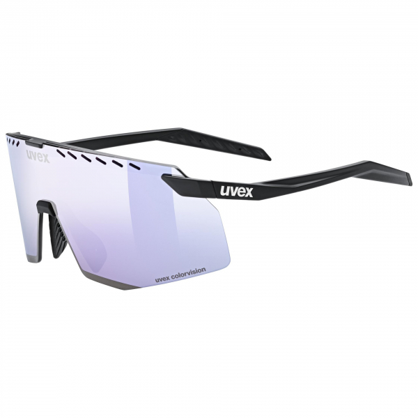 Uvex slnečné okuliare uvex pace stage CV black mat/lavender | Športové slnečné okuliare | SWIXstore